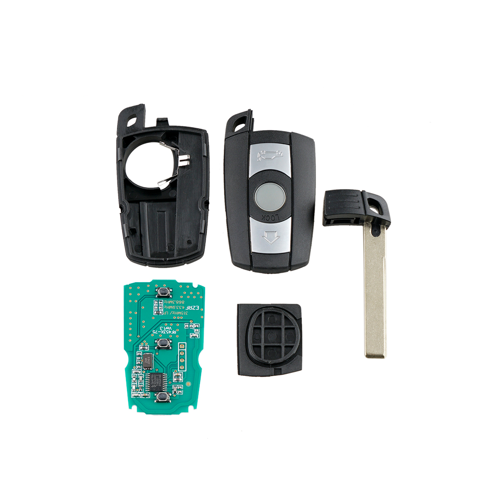 Cheie completa BMW Smart Keyless 868Mhz CAS3 X5 X6 E46 E60 E63 E65 E83 E85 E90 E92
