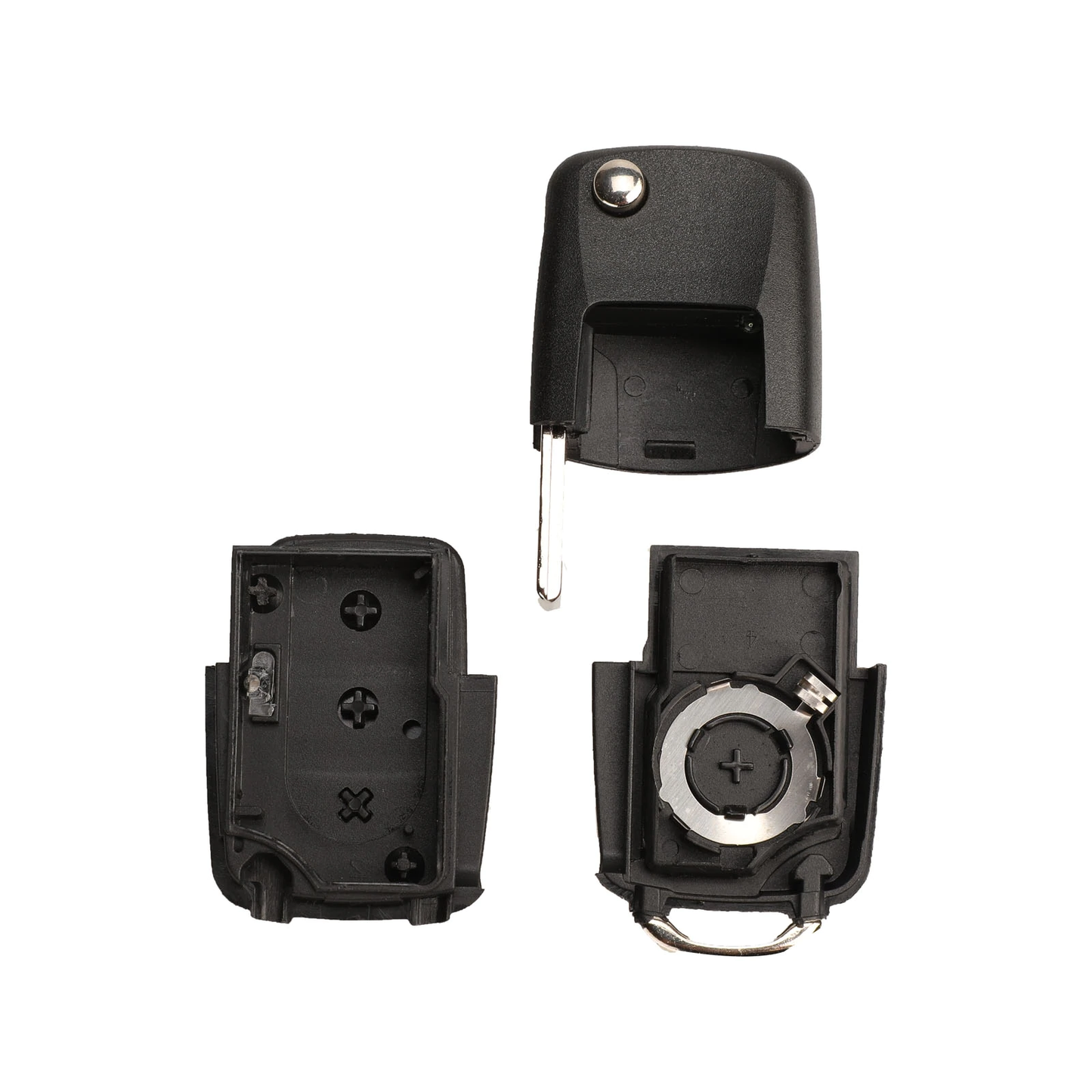 Cheie completa compatibila Volkswagen Skoda Seat Audi, telecomanda 433mhz, cip ID48