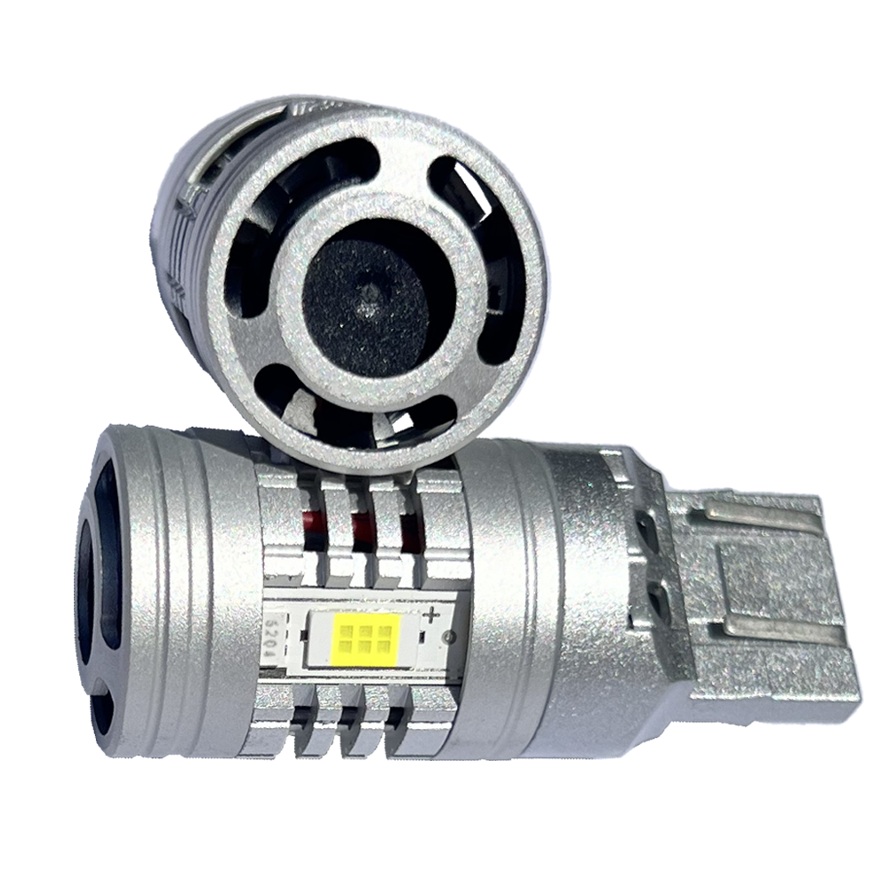 Set 2 x bec LED T20 W21W W21/5W 5000 lm  Super Canbus - fara eroare