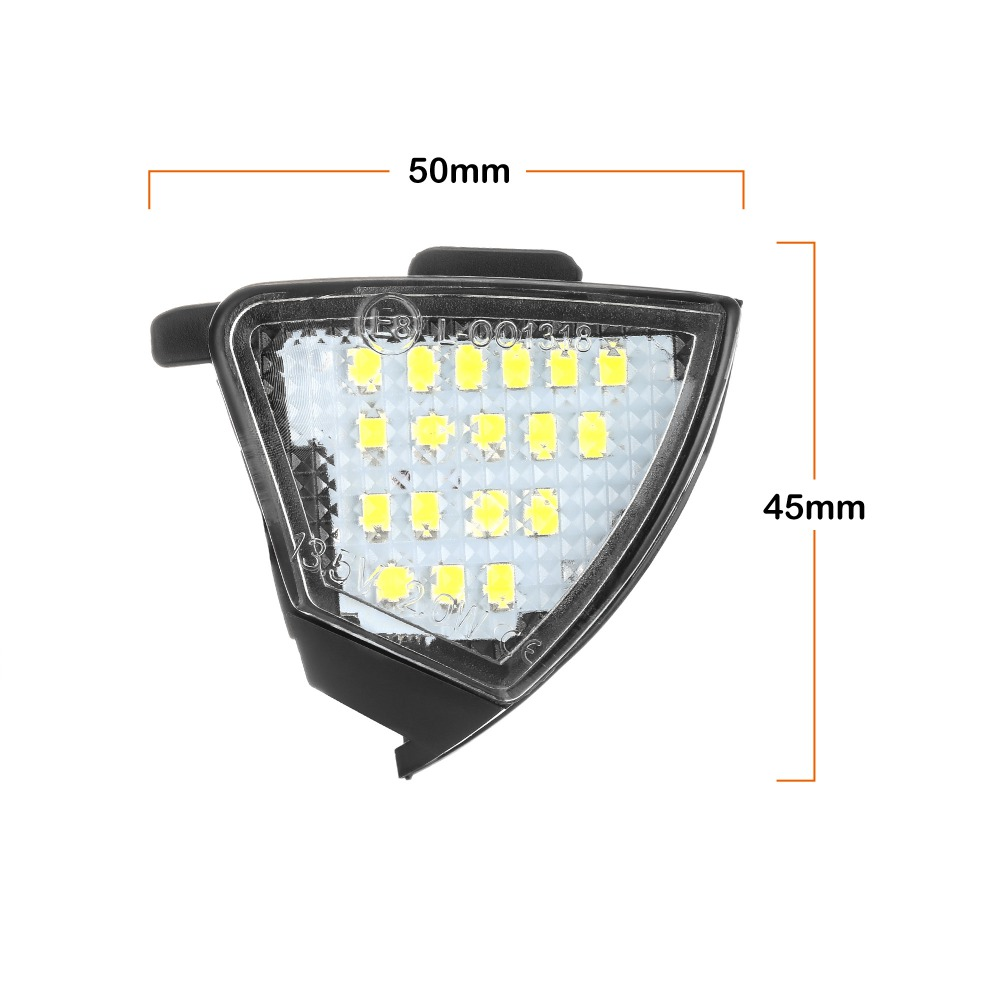 Set 2 x led puddle light Volkswagen Passat B6 Golf 5 Jetta Eos lumini oglinzi