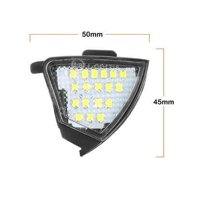 Set 2 x led puddle light Volkswagen Passat B6 Golf 5 Jetta Eos lumini oglinzi