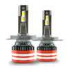 Set bec led H4, 55W, 5000lm , CANBUS, 6500k