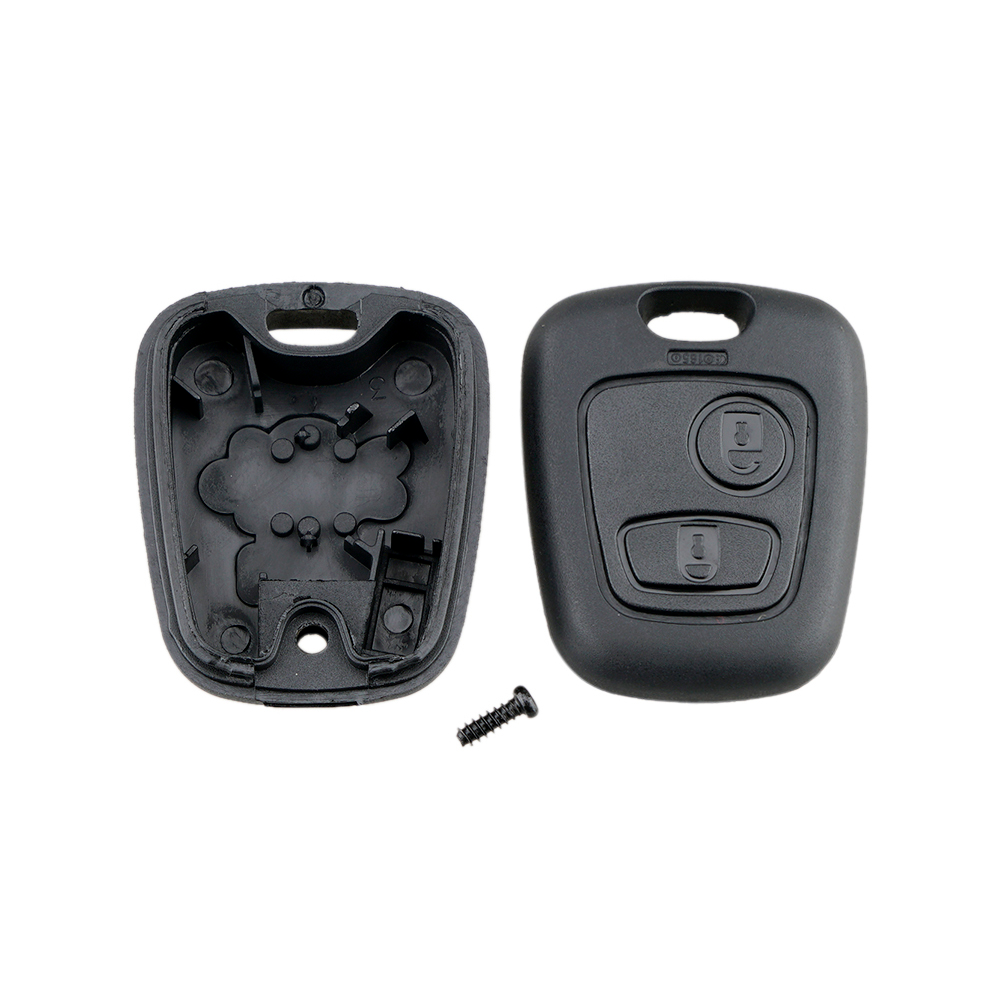 Carcasa cheie 2 butoane Peugeot 206 Citroen C1 C2 C3 C4 XSARA Picasso