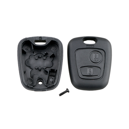 Carcasa cheie 2 butoane Peugeot 206 Citroen C1 C2 C3 C4 XSARA Picasso