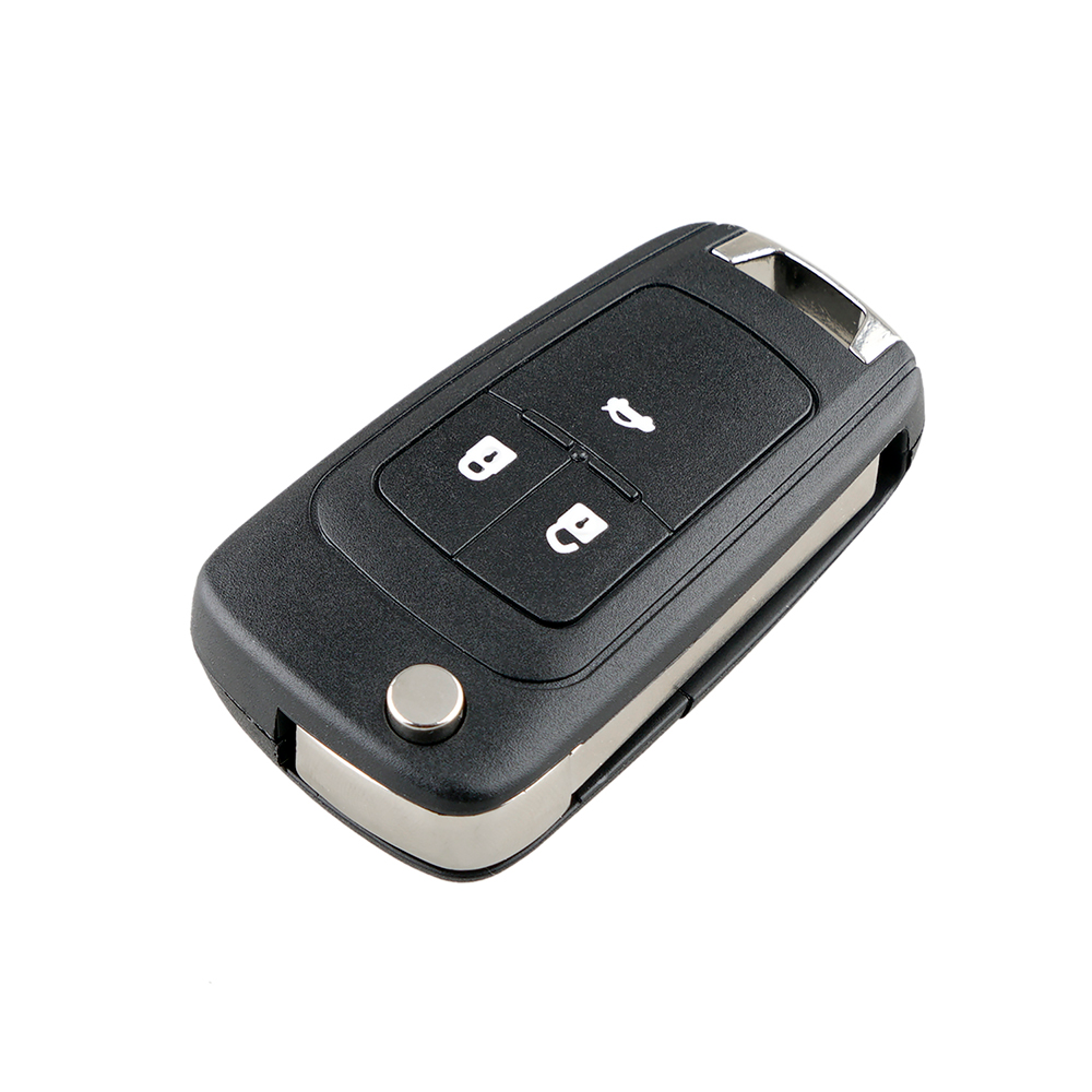 Cheie completa compatibila Opel Astra J , Corsa E , Insignia , Zafira C 3 butoane , telecomanda 433Mhz, cip PCF7946