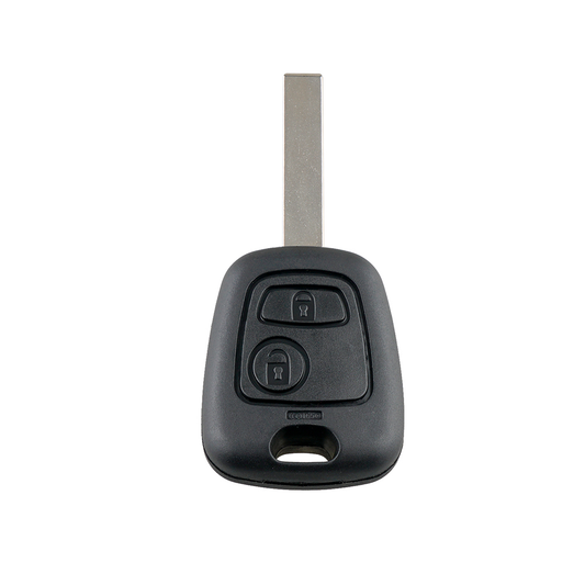 Cheie completa compatibila Peugeot 307 Citroen C1 C2 C3 , telecomanda 433Mhz, cip ID46 ( PCF7961 )