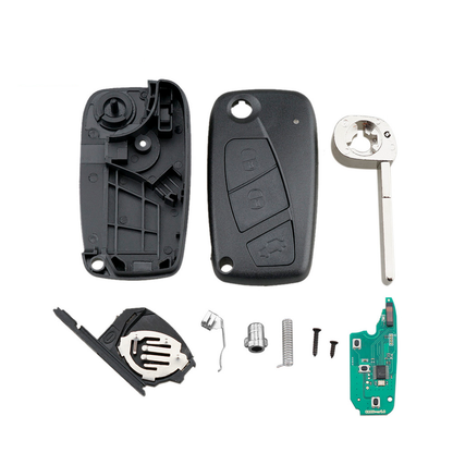 Cheie auto completa compatibila Fiat , 3 butoane, 433Mhz ID 46