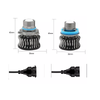 Set bec led H8 H11, 30W, 4800lm , cu lupa, CANBUS, 6500k