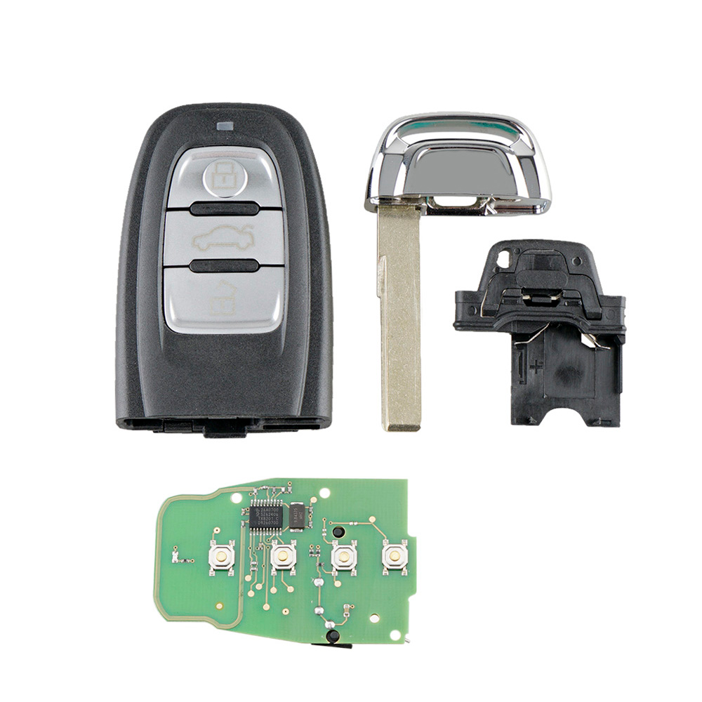 Cheie completa Audi Smart Keyless 868Mhz A4 A5 A6 A7 A8 RS4 RS5 Q5 S4 S5