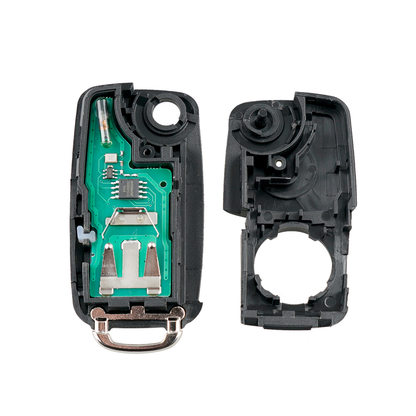 Cheie completa compatibila Volkswagen Skoda Seat model nou, telecomanda 433mhz, cip ID48