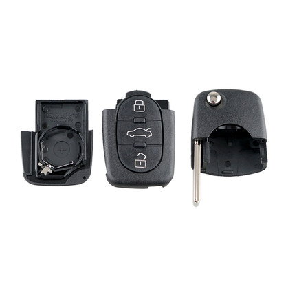 Carcasa cheie Audi A2 A3 A4 A6 A8- flip, 3 butoane